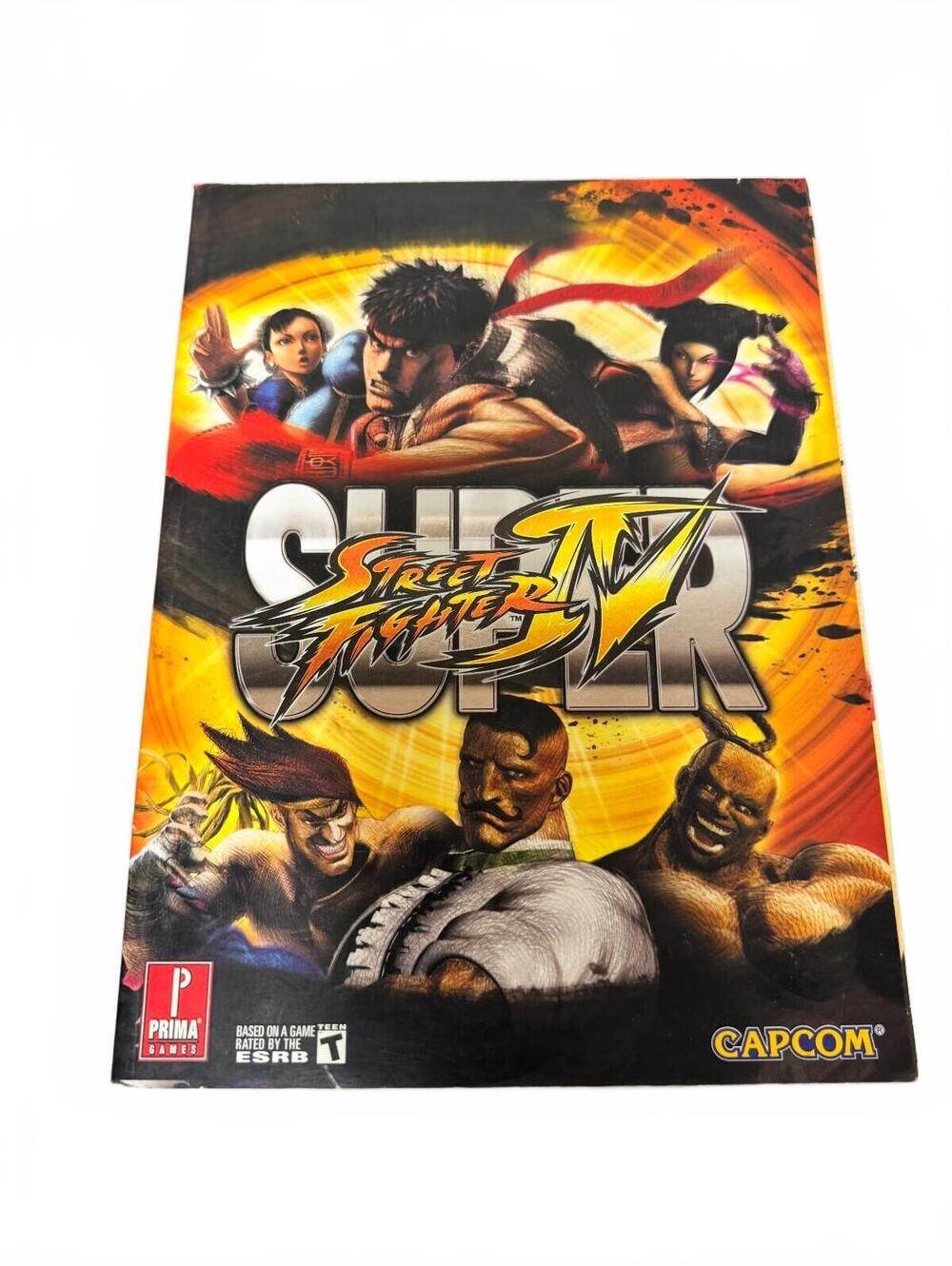 Prima Games Super Street Fighter IV Strategy Guide Paperback Book 2010